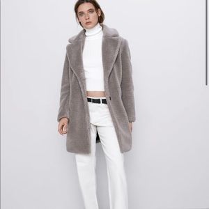 NWT Zara fleece jacket